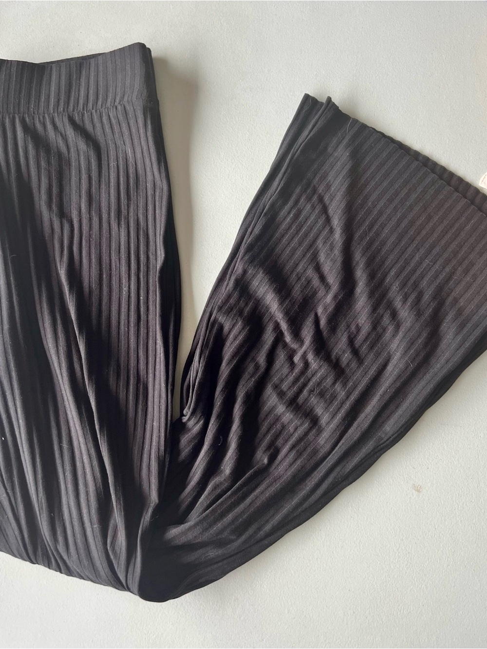 NWOT! Black Ribbed Set